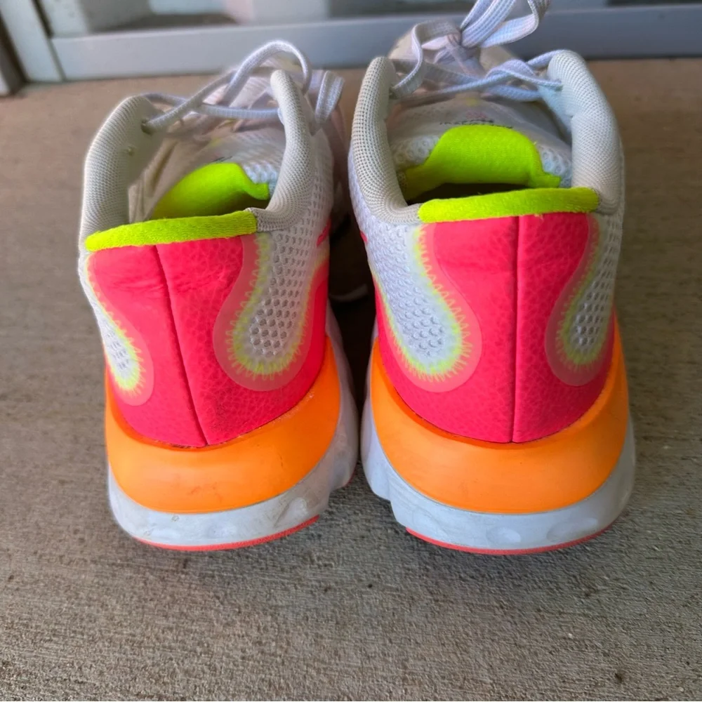 Nike Renew Run Shoes Women Size 9 White Pink Blast Mesh Running Sneaker - Picture 6 of 8
